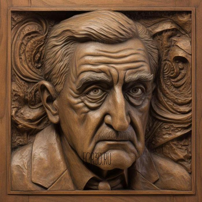 fritz lang 3 3d stl модель для ЧПУ